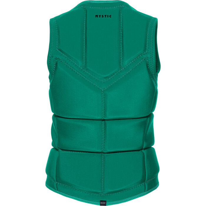 2024 Mystic Womens Star Front Zip Wake Impact Vest 35005.240246 - Green